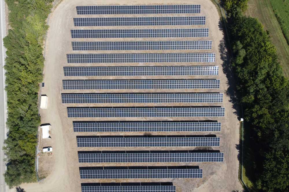 Hallmark Cards Solar installation in Lawrence, KS