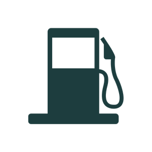 gasoline reduction icon