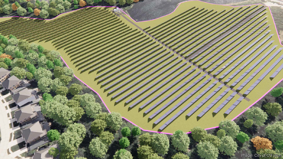 Mastercard solar rendering of future site